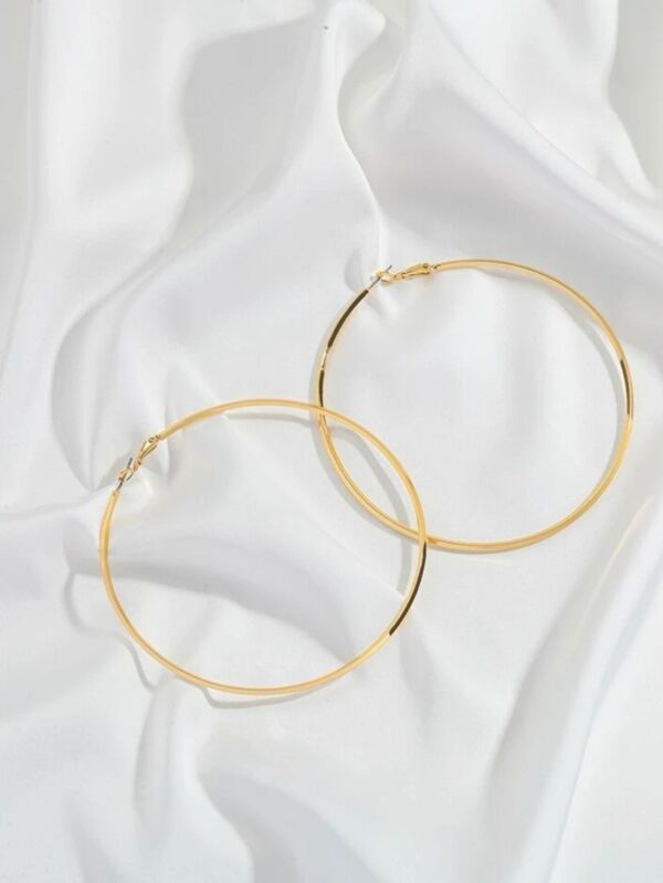 BRINCO – COR PRATA OU DOURADO 1 PAR
