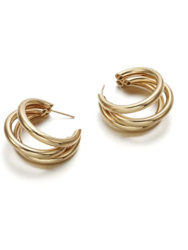 BRINCO ARGOLA DOURADO